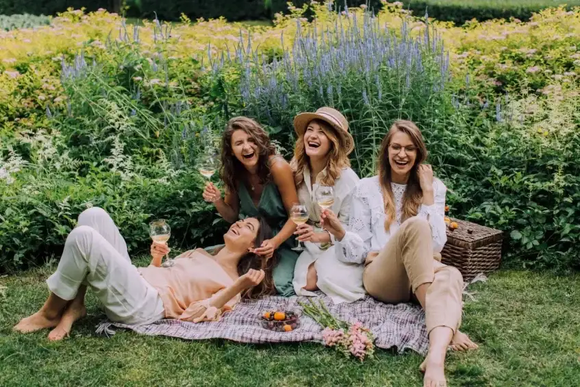 pretty picnic blanket