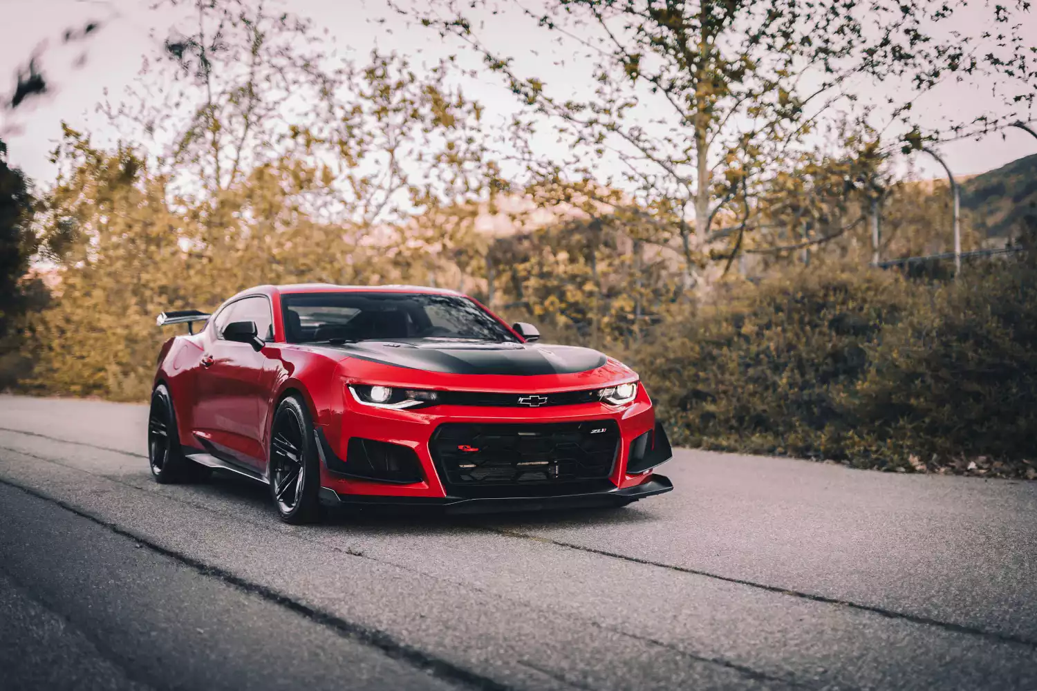 Chevrolet Camaro rear storage