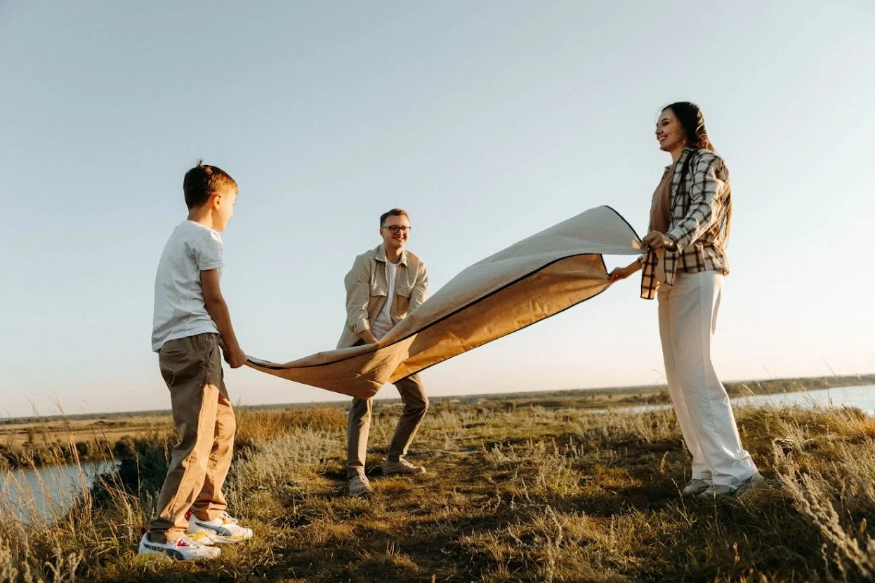 foldable beach blanket